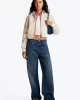 Tommy Hilfiger Kadın Bej Varsity Bomber Ceket