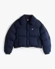 Tommy Hilfiger Kadın Lacivert Şişme Mont