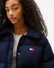 Tommy Hilfiger Kadın Lacivert Şişme Mont