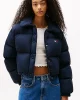 Tommy Hilfiger Kadın Lacivert Şişme Mont
