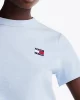 Tommy Hilfiger Kadın Mavi Badge Crew T-Shirt