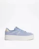 Tommy Hilfiger Kadın Mavi Greenwich Süet Spor Sneaker