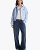 Tommy Hilfiger Kadın Mavi Varsity Bomber Ceket
