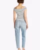 Tommy Jeans Kadın Tekne Yaka  T-Shirt
