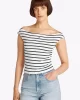 Tommy Jeans Kadın Tekne Yaka  T-Shirt
