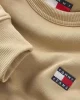 Tommy Hilfiger Logolu Erkek Bej Kazak