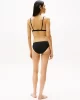 Tommy Hilfiger Kadın Siyah Triangle Fixed Bikini Üstü