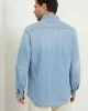 Guess Truckee L/S Shırt Erkek Mavi Gömlek M4GH02D3PF5-M3D1