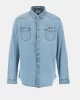 Guess Truckee L/S Shırt Erkek Mavi Gömlek M4GH02D3PF5-M3D1