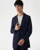 Guess Tyron Blazer Erkek Lacivert Ceket M5RN09WGUP2-G7V2