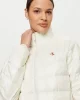 Calvin Klein Kadın Parlak Beyaz Şişme Mont