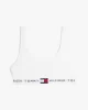 Tommy Hilfiger Kadın Beyaz Logolu Desteksiz Bralet