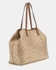 Guess Vıkky Iı Large Tote Kadın Kahverengi El Çantası HWWR9318290-COG