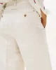Tommy Hilfiger Kadın Ketenli Geniş Paça Pantolon
