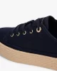 Tommy Hilfiger Kadın Lacivert Vulkanize Espadril Sneaker