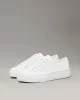 Calvin Klein Kadın Beyaz Platform Logolu Sneaker