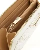 Guess Eco Erıca Slg Med Zıp Around Kadın Krem Cüzdan SWQG9510140-CRG