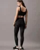 Calvin Klein Kadın Siyah Yüksek Bel Slim Fit Tayt