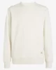 Calvin Klein Erkek Bisiklet Yaka Normal Fit Krem Sweatshirt