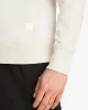 Calvin Klein Erkek Bisiklet Yaka Normal Fit Krem Sweatshirt
