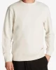 Calvin Klein Erkek Bisiklet Yaka Normal Fit Krem Sweatshirt