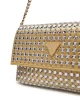 Guess Zalına Flap Clutch Kadın Sarı Omuz Çantası HWIG9350700-GOL