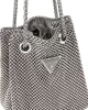 Guess Zalına Pouch Kadın Gri Mini Çanta HWRY9350750-SIL
