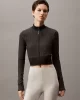 Calvin Klein Kadın Siyah Crop Ceket