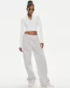 Calvin Klein Kadın Beyaz  Crop Ceket