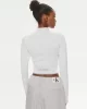 Calvin Klein Kadın Beyaz  Crop Ceket