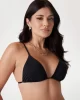 Guess Kadın Siyah 4G Taşlı Üçgen Bikini Üst
