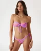 Guess Kadın Çok Renkli Bağlamalı Bandeau (Çıkarılabilir Ped)