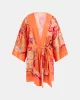 Guess Kadın Mercan Kemerli Kimono