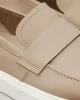 Calvin Klein Erkek   Bej  Deri Loafer