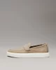 Calvin Klein Erkek   Bej  Deri Loafer