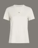 CK Jeans Kadın Woven Label Regular Beyaz T-shirt J20J225243-ADA