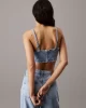 CK Jeans Kadın Denim Bralette Top J20J225515-1AA