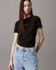 CK Jeans Kadın Placed Institutional Siyah T-shirt J20J225524-BEH