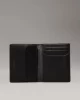 Calvin Klein Kadın  Erkek Siyah Ck Monogram Logolu Cüzdan