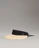 CK LINEN HEADBAND STRAW VISOR