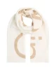 BOLD LOGO COTTON HEMP SCARF