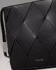 CK WOVEN SQUARE CROSSBODY