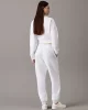 CK Jeans Monogram Logolu Jogger Kadın  Beyaz Eşofman Altı LV047B235G-YAA