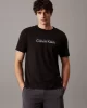 Calvin Klain Erkek Graphic Siyah T-shirt LVGMS5K183-UB1