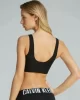 Calvin Klein Kadın  Siyah  Baskılı Büstiyer