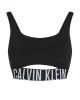 Calvin Klein Kadın  Siyah  Baskılı Büstiyer
