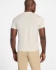 Guess Erkek Bej Guess Nakışlı Pima Tişört