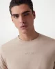 Guess Erkek Bej Guess Nakışlı Pima Tişört