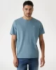 Guess Erkek Mavi Patch Detaylı Tişört