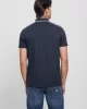 Guess Erkek Mavi Quattro G Şeritli Polo Tişört